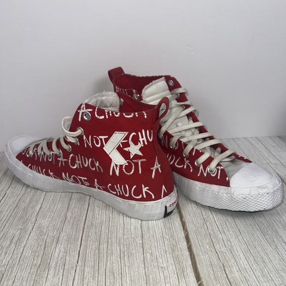 Converse UNT1TL3D Not A Chuck - Red, High Men's Size 10.5 ✅ - Picture 1 of 12